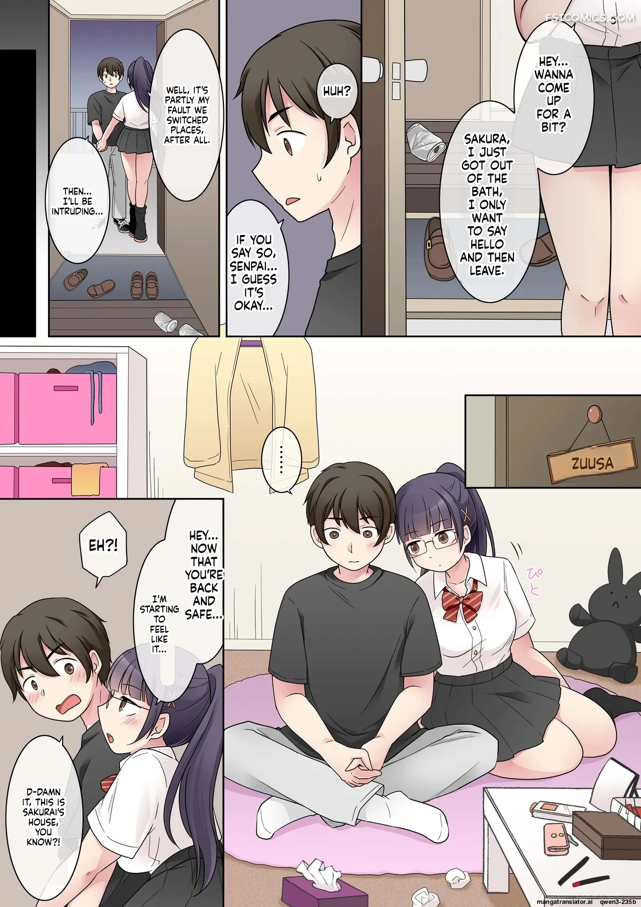 my genius senpai girlfriend swapped bodies with a gal kuratsuka riko 006 - FSIComics my genius senpai girlfriend swapped bodies with a gal kuratsuka riko 006 - FSIComics