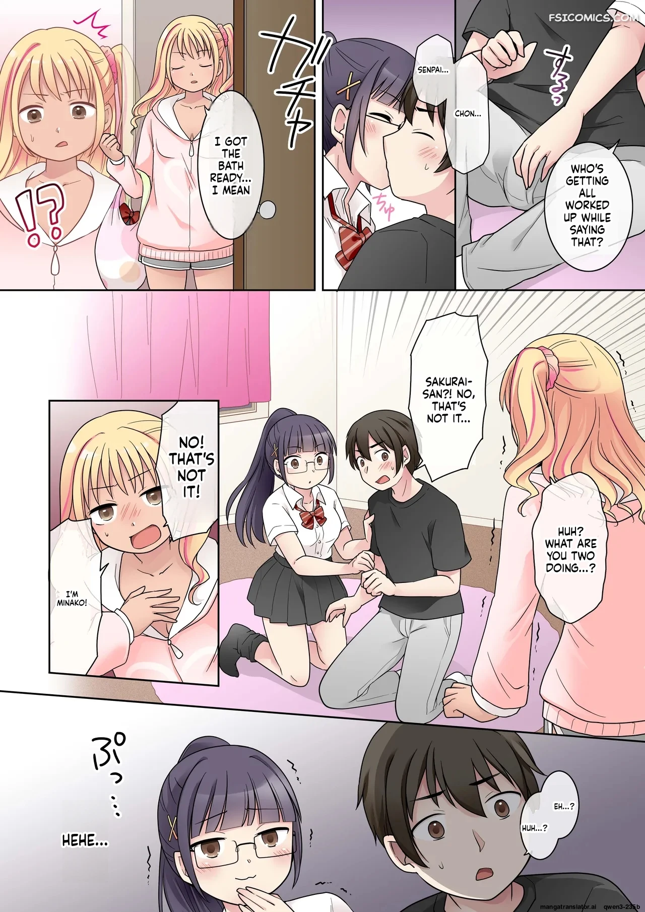 my genius senpai girlfriend swapped bodies with a gal kuratsuka riko 007 - FSIComics my genius senpai girlfriend swapped bodies with a gal kuratsuka riko 007 - FSIComics