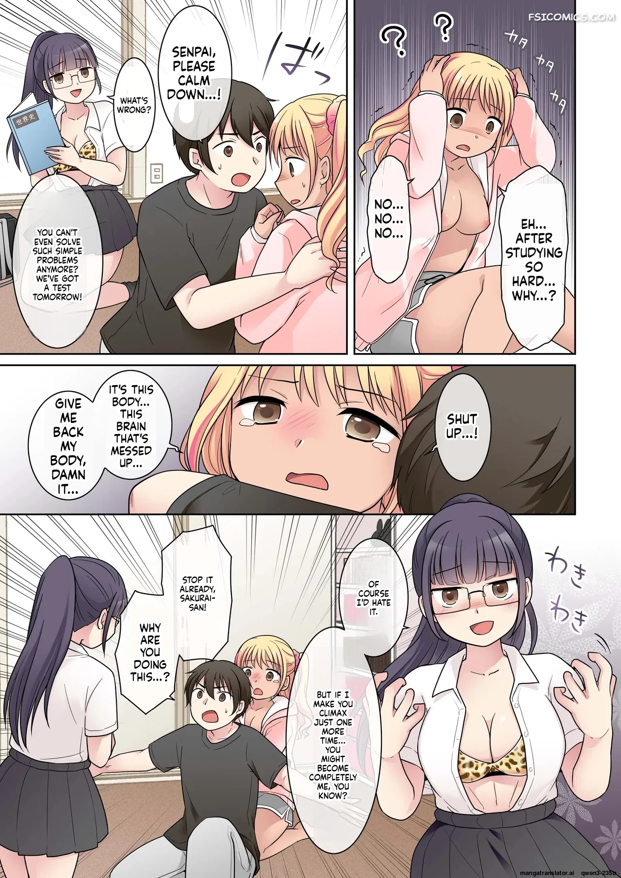 my genius senpai girlfriend swapped bodies with a gal kuratsuka riko 014 - FSIComics my genius senpai girlfriend swapped bodies with a gal kuratsuka riko 014 - FSIComics
