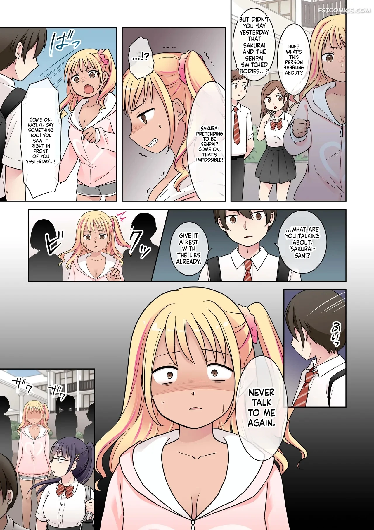 my genius senpai girlfriend swapped bodies with a gal kuratsuka riko 038 - FSIComics my genius senpai girlfriend swapped bodies with a gal kuratsuka riko 038 - FSIComics