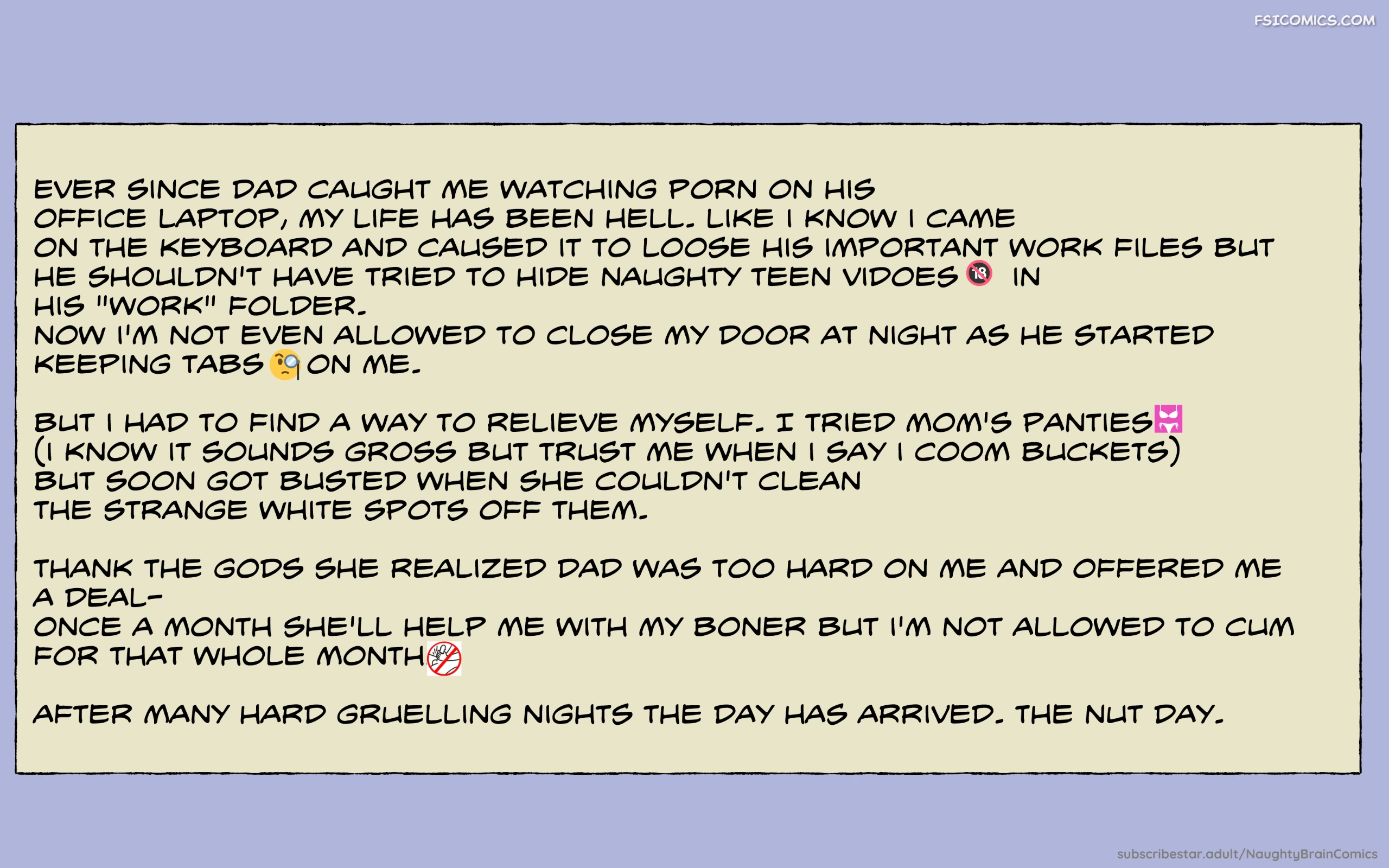 nut day naughtybraincomics 001 - FSIComics
