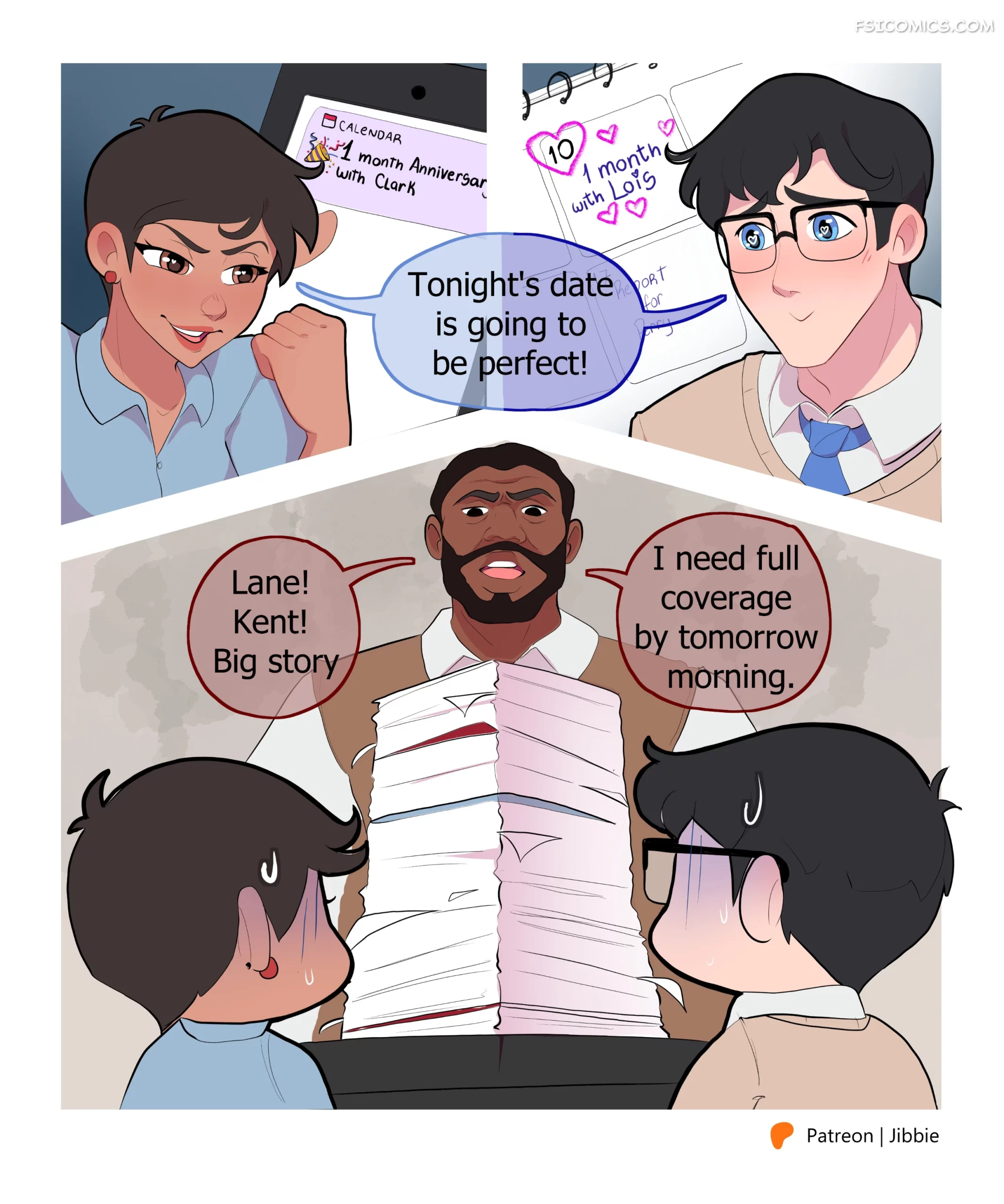 the night my adventures with superman jibbie 001 scaled - FSIComics