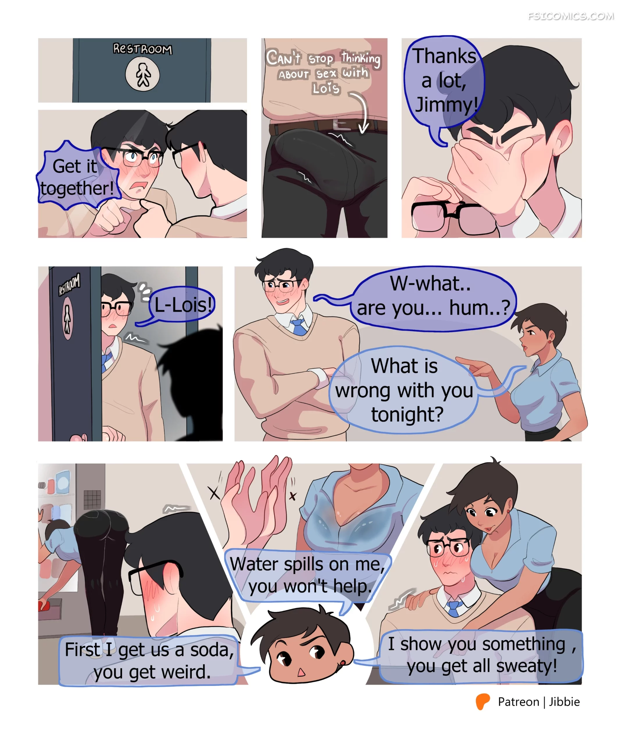 the night my adventures with superman jibbie 004 scaled - FSIComics