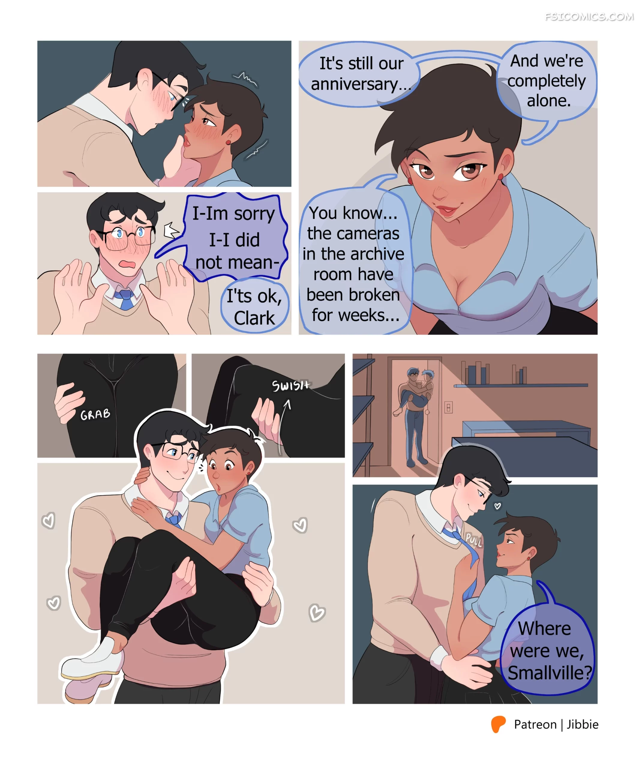 the night my adventures with superman jibbie 008 scaled - FSIComics
