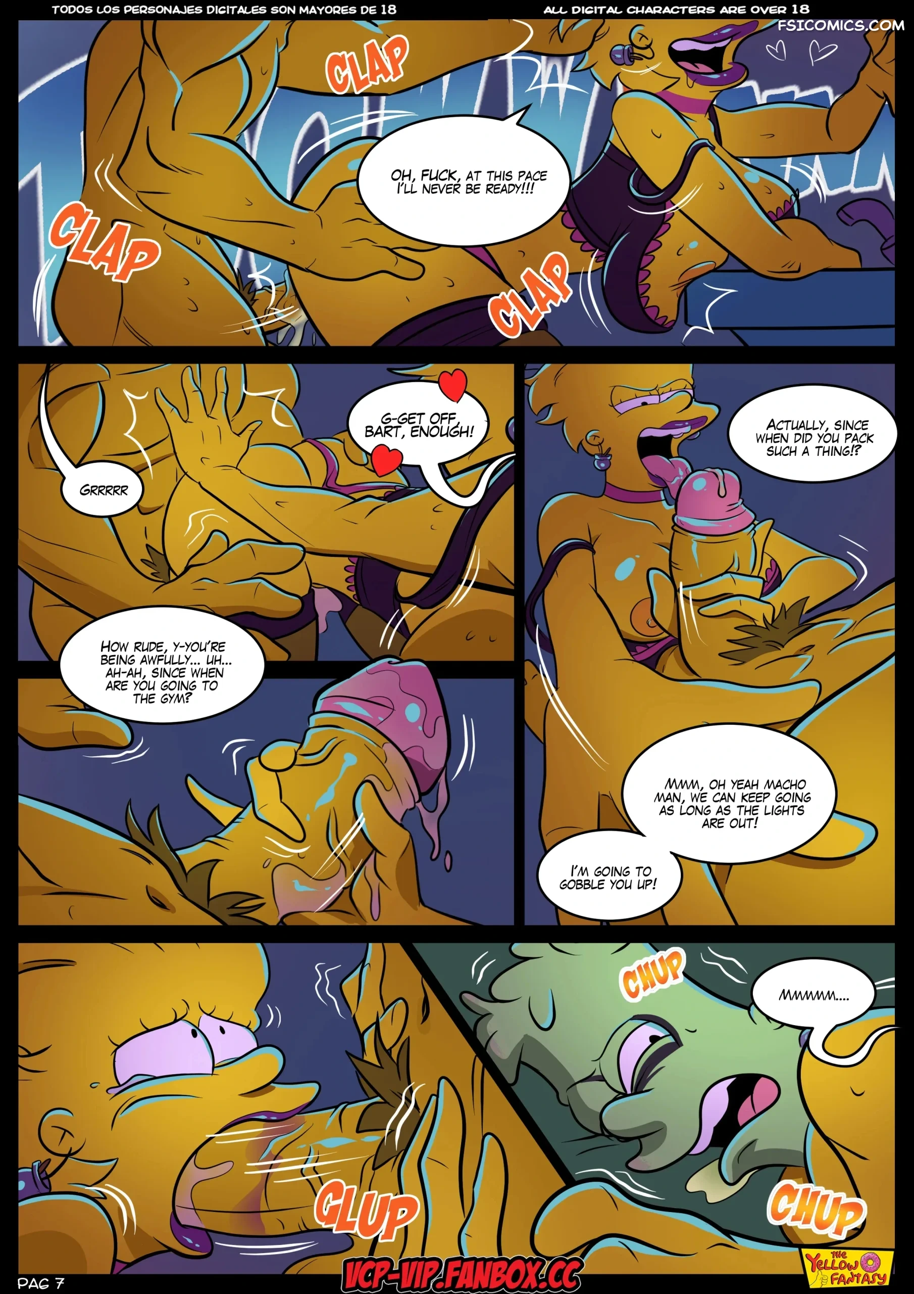 the simpsons treewhorehouse of horror the yellow fantasy 008 - FSIComics