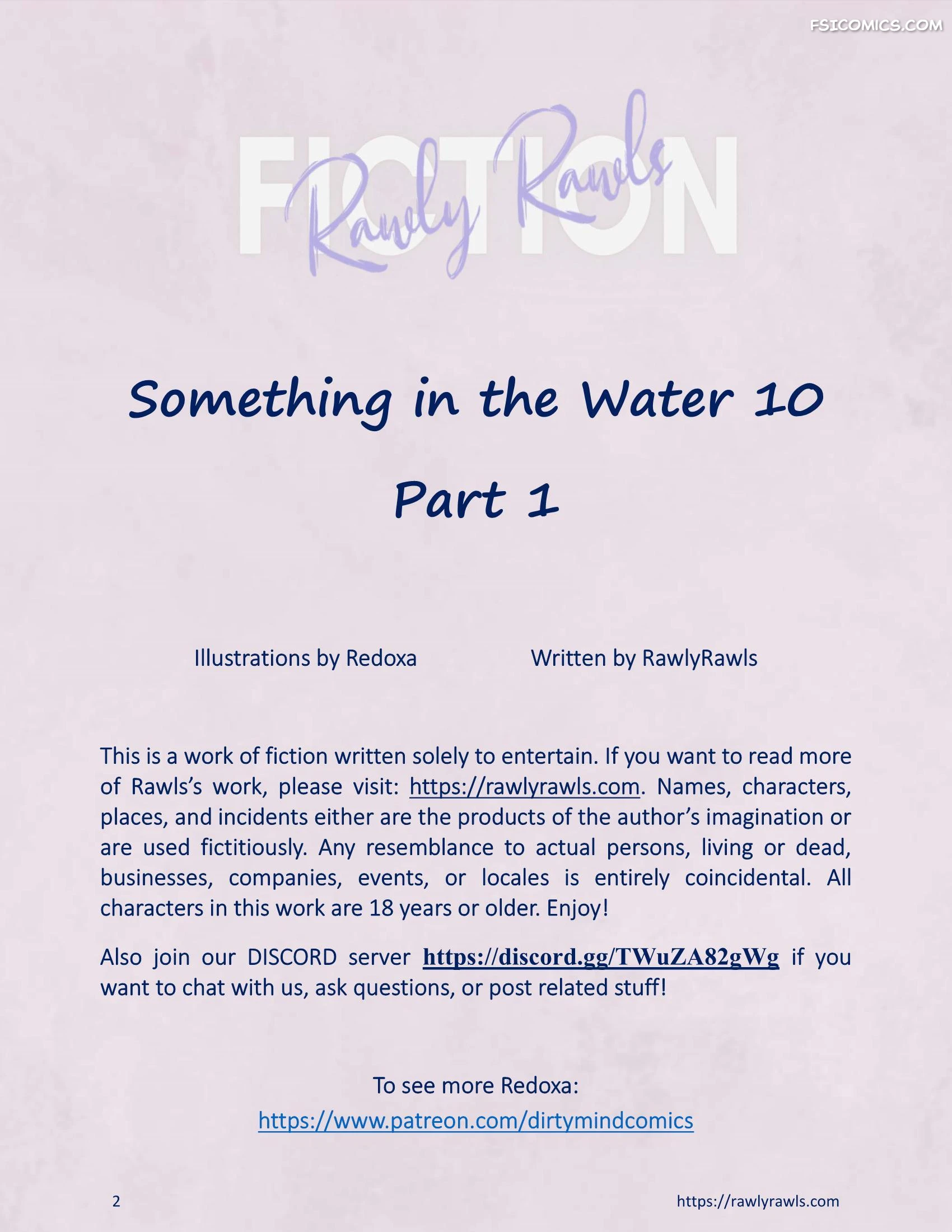 there s something in the water chapter 10 part 1 redoxa 002 - FSIComics there s something in the water chapter 10 part 1 redoxa 002 - FSIComics