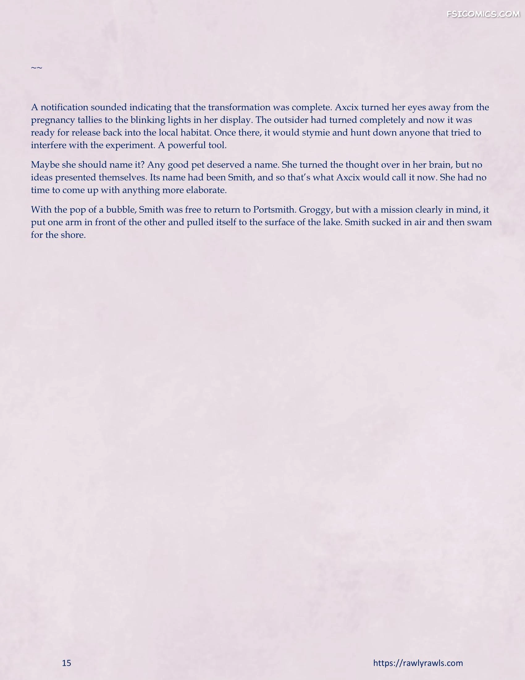 there s something in the water chapter 10 part 1 redoxa 015 - FSIComics there s something in the water chapter 10 part 1 redoxa 015 - FSIComics