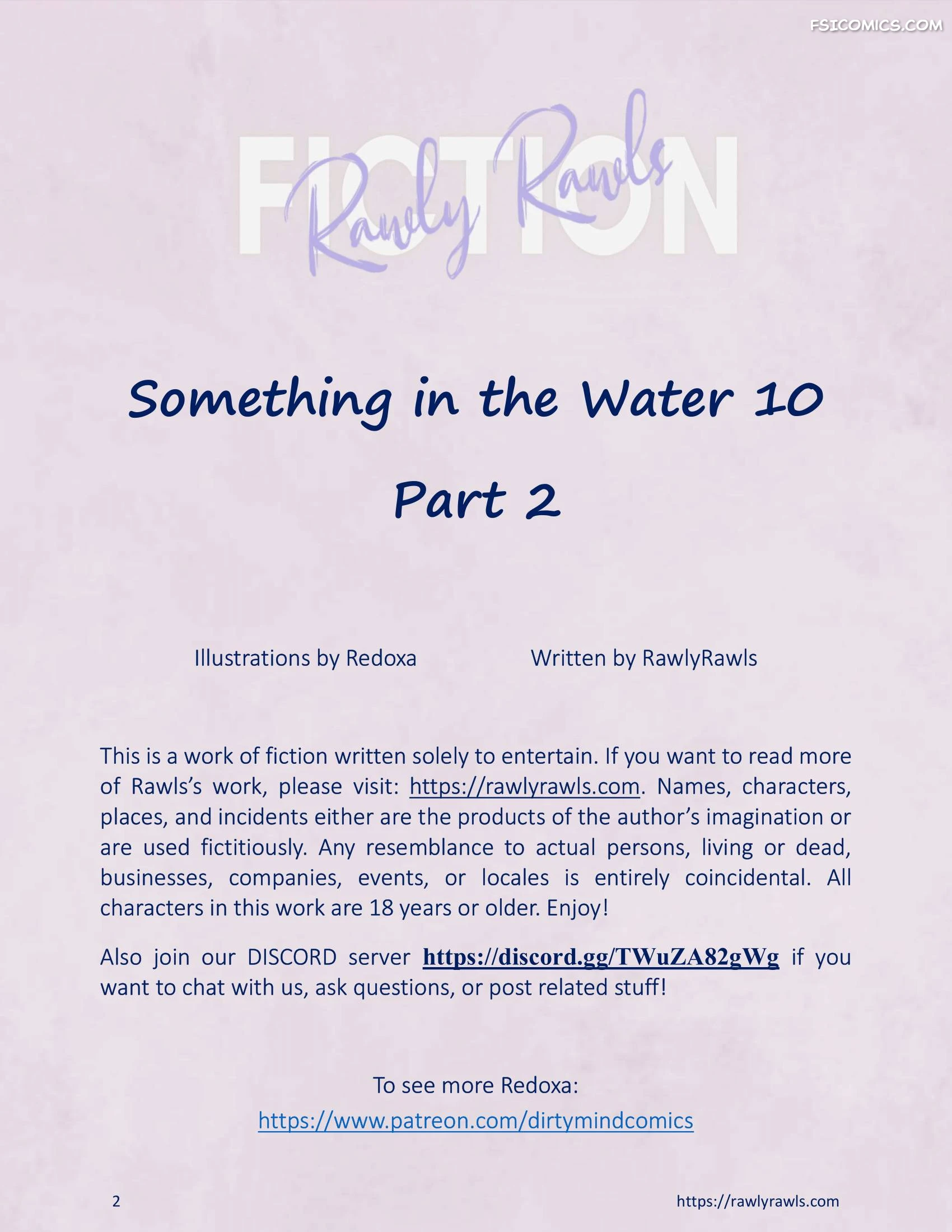 there s something in the water chapter 10 part 2 redoxa 002 - FSIComics there s something in the water chapter 10 part 2 redoxa 002 - FSIComics