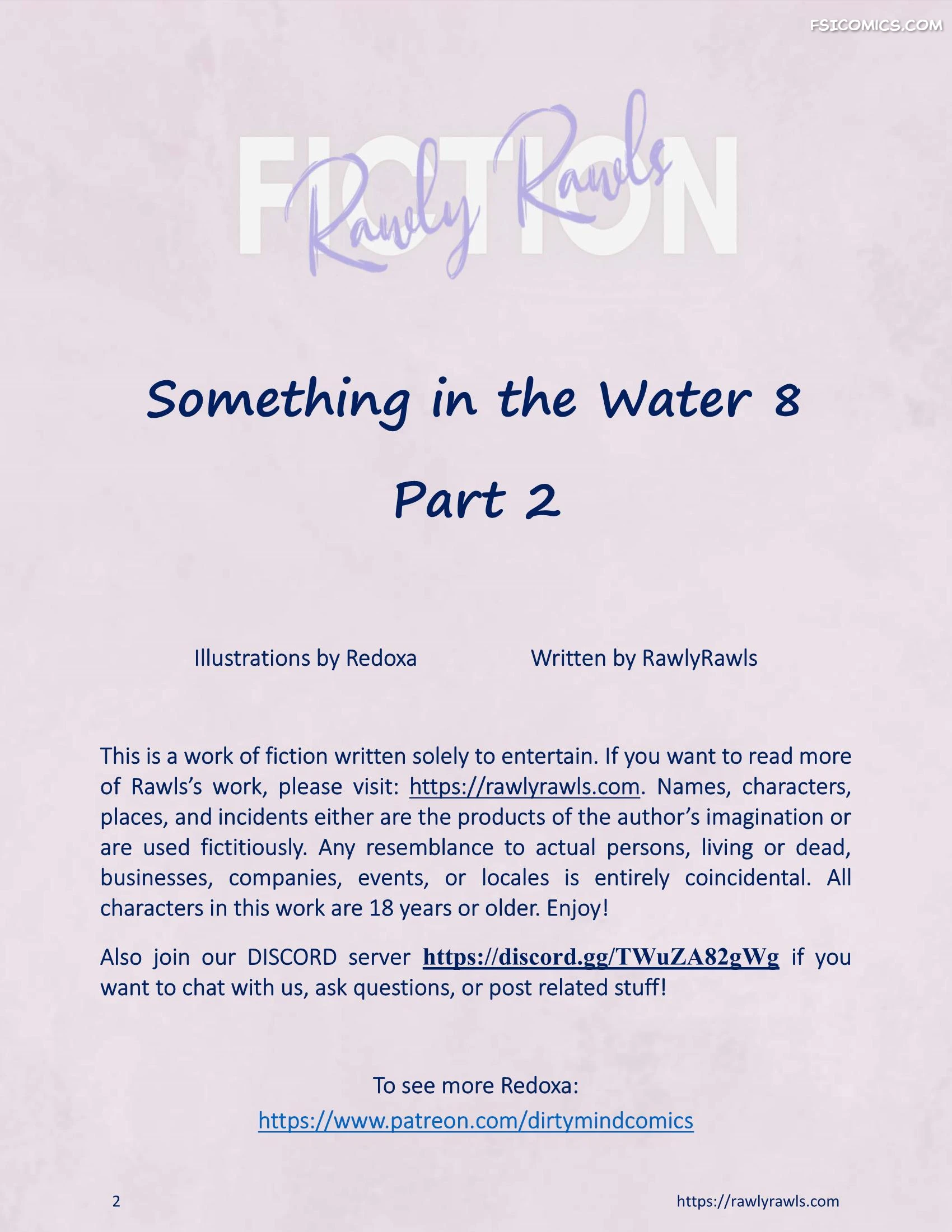 there s something in the water chapter 8 part 2 redoxa 002 - FSIComics there s something in the water chapter 8 part 2 redoxa 002 - FSIComics