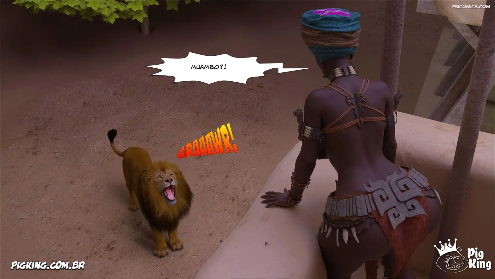 tomb raider chapter 12 pigking 019 - FSIComics