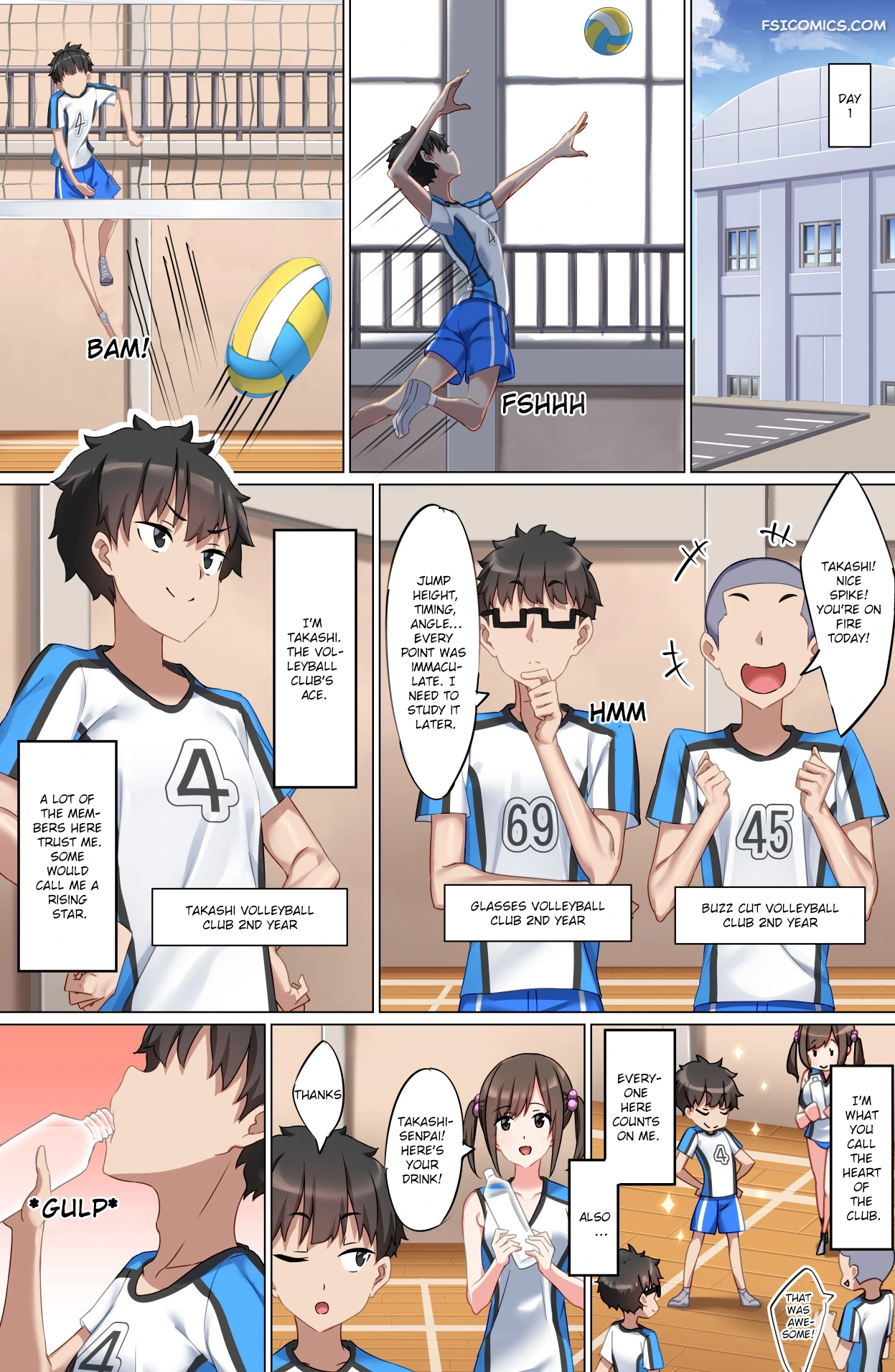 welcome to the weak masochist volleyball club hagakure kurage 005 - FSIComics welcome to the weak masochist volleyball club hagakure kurage 005 - FSIComics