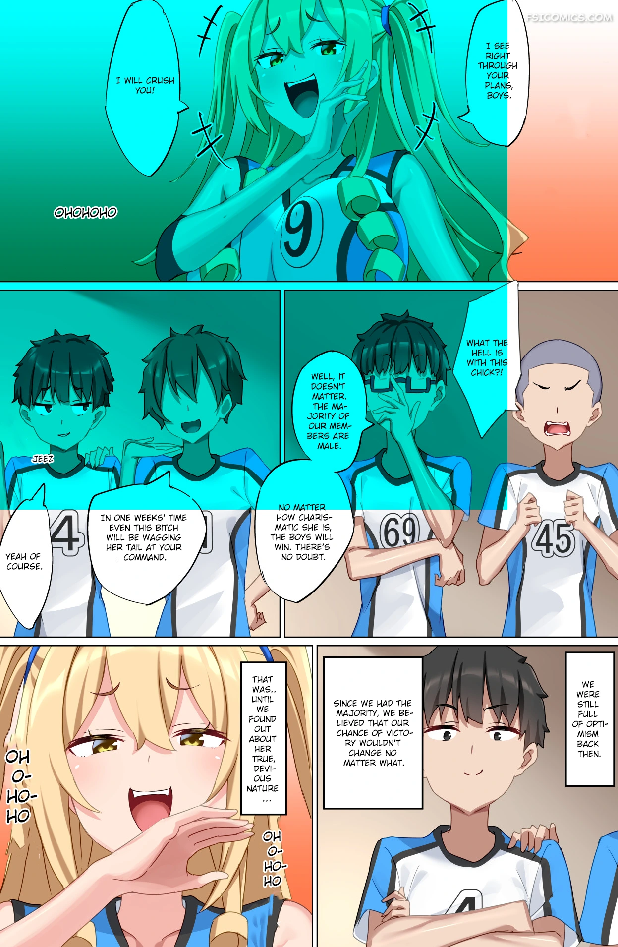 welcome to the weak masochist volleyball club hagakure kurage 010 - FSIComics welcome to the weak masochist volleyball club hagakure kurage 010 - FSIComics
