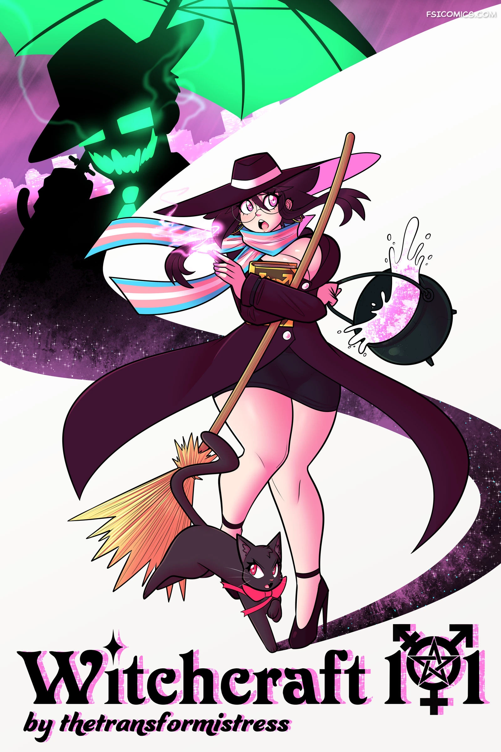 witchcraft 101 the transformistress 001 - FSIComics