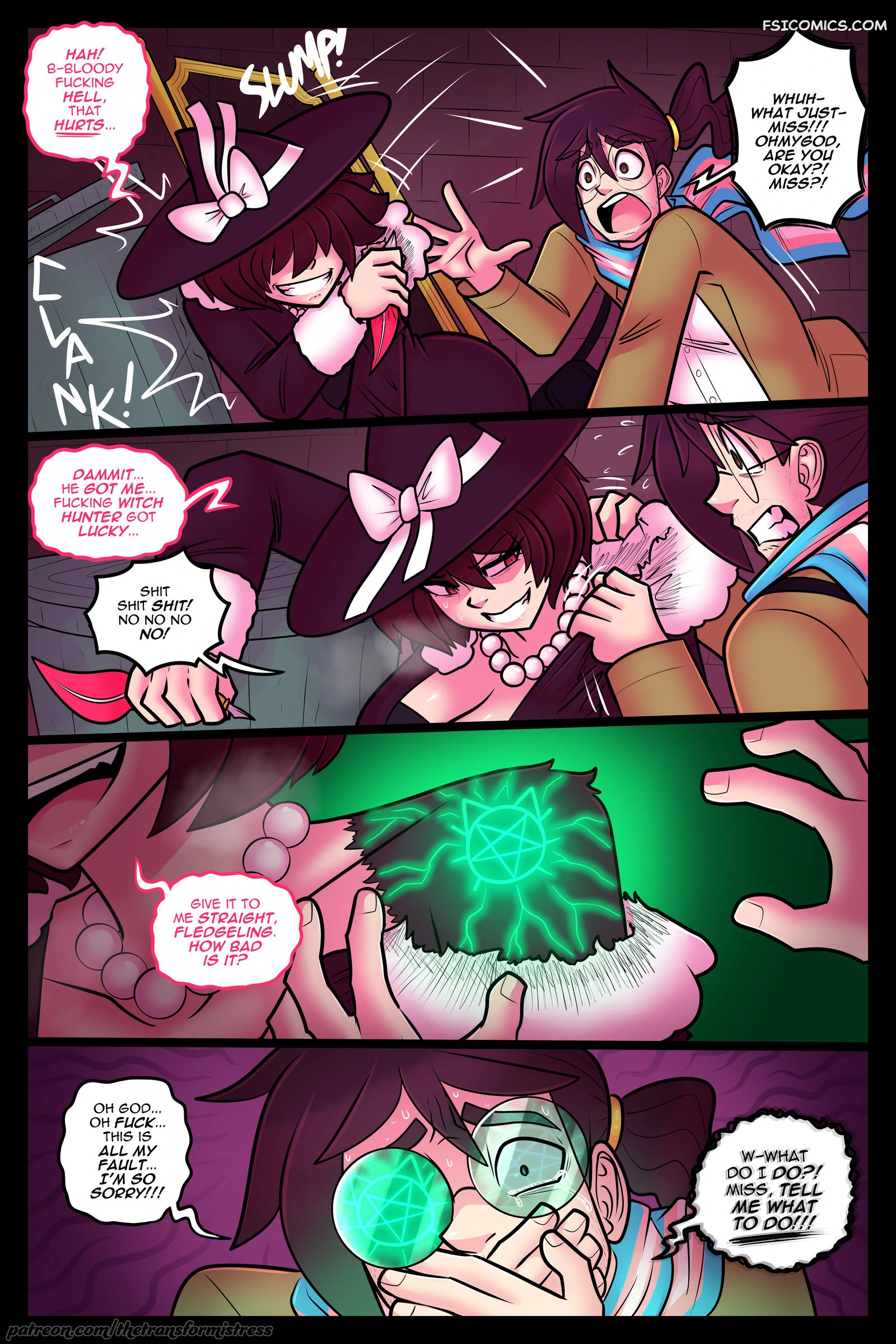 witchcraft 101 the transformistress 033 - FSIComics witchcraft 101 the transformistress 033 - FSIComics
