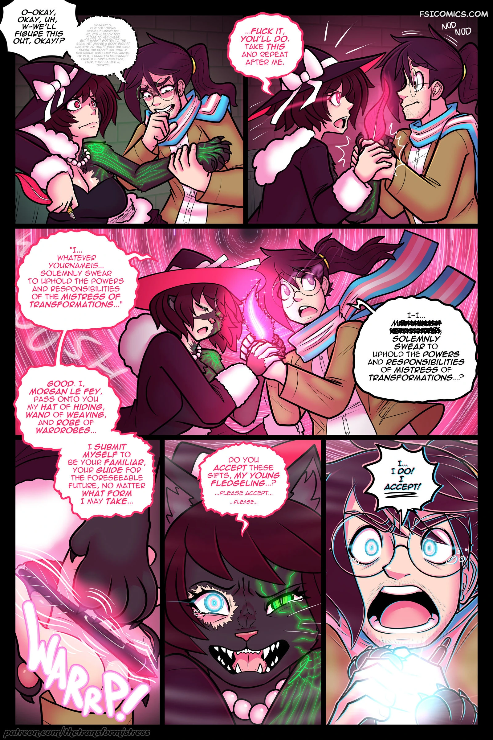 witchcraft 101 the transformistress 035 - FSIComics witchcraft 101 the transformistress 035 - FSIComics