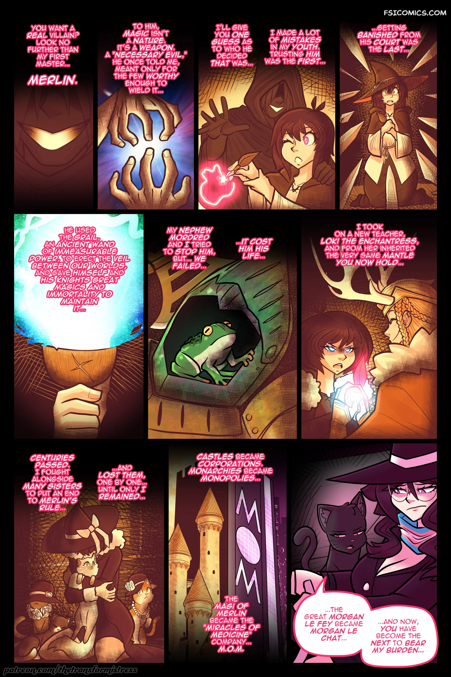 witchcraft 101 the transformistress 057 - FSIComics witchcraft 101 the transformistress 057 - FSIComics